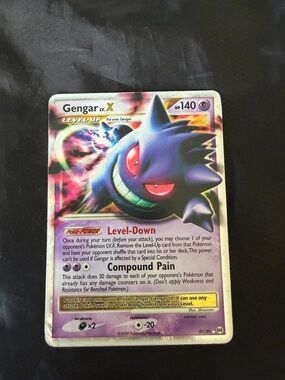 ULTRA RARE Pokémon Gengar Lv.X - Arceus (AR)